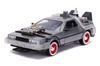 1:24 Scale BACK TO THE FUTURE PART III - TIME MACHINE W/LIGHT Back To the Future Diecast Car