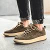 New Trend Casual Leather Shoes Breathable Mens Vulcanized Sneakers Tenis Luxury Trainers Comfy Man Walking Running Jogging Shoes