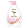 Dove Cherry Blossom Moisturizing Body Wash & Essence Bundle