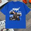 Fashion Summer 2025 Ateez World Tour Graphic Printed Oversized tshirt Crew Neck 100 Cotton short sleeve tshirts Unisex Tops