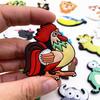 1 Set Cartoon Animal Fridge Magnets for Children PVC Cute Magnets for Refrigerator Decor Creative Magnetic Magnets for Kids Toy