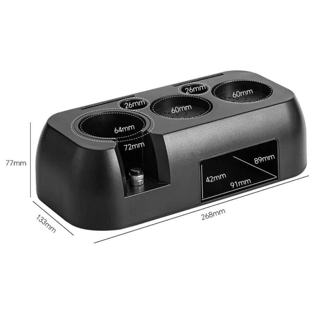 51-58 мм Темперная станция для эспрессо, Универсальный держатель для кофейного портафильтра, Барные инструменты бариста