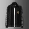 Модная мужская европейская куртка с вышивкой и пэчворком – Коллекция Осень/Зима 2025