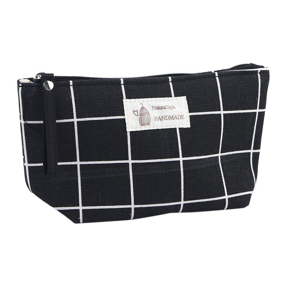 Косметички, портативные холщовые сумки для мытья с животным рисунком, многофункциональные сумки для хранения предметов