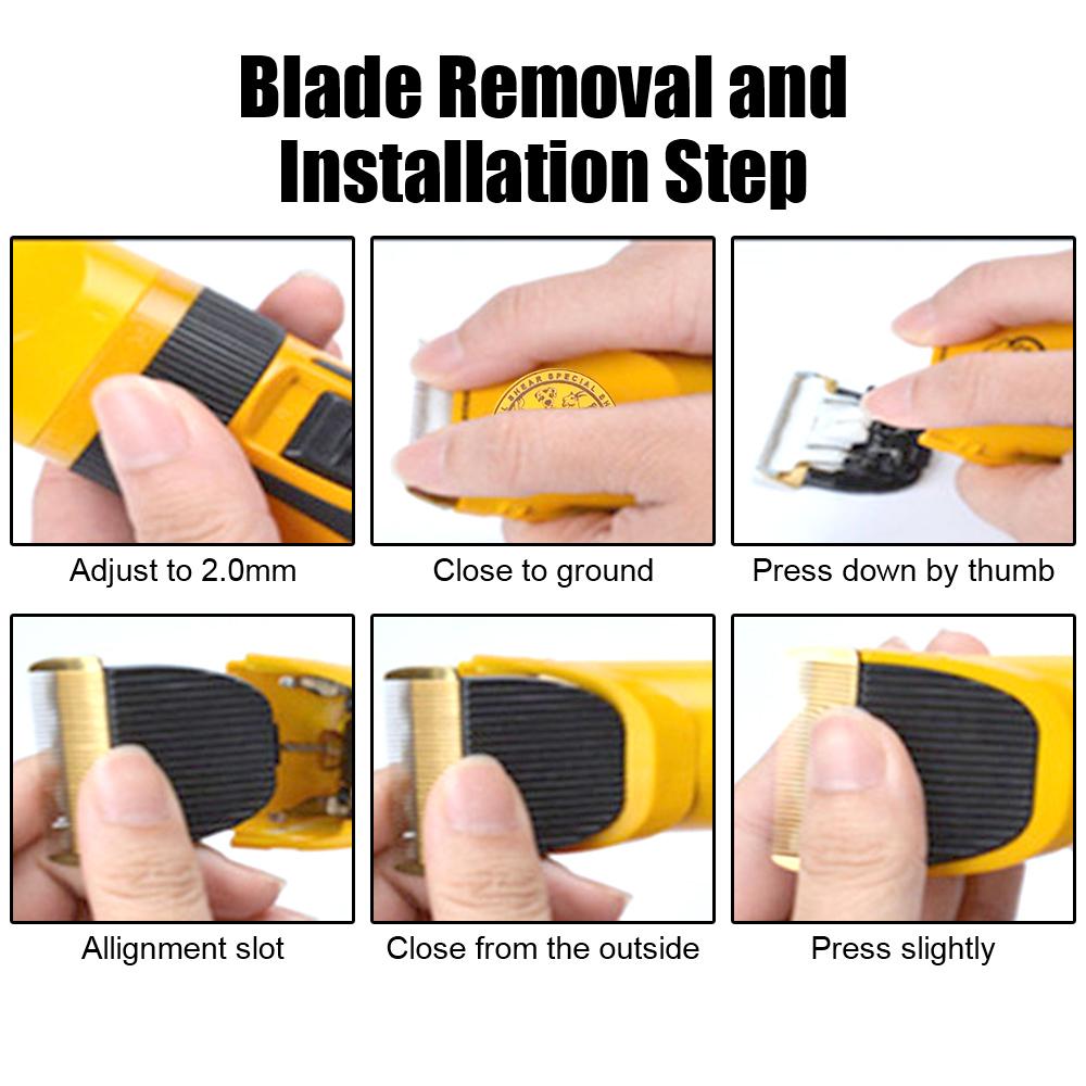 Для Кролика Кошки Щенка Груминг Машинка для стрижки Керамическое лезвие Триммер для стрижки волос Бритва Набор Электрические ножницы Машинка для стрижки шерсти домашних животных Перезаряжаемая