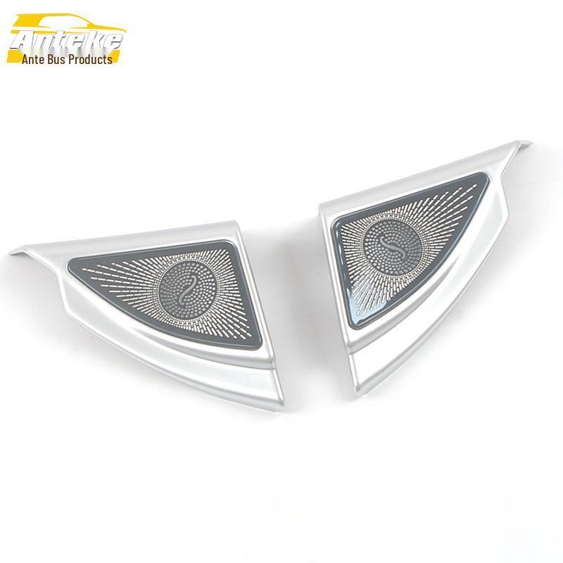 Front Triangle Speaker Sequins for 2022 Highlander: A-Pillar & Center Console Decorative Stickers