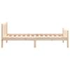 Solid Wood Bed 90x190 cm