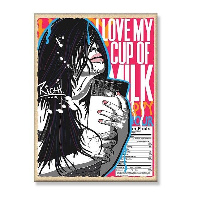 Абстрактная поп-арт сексуальный постер обнаженного искусства женская картина маслом современный бар Cuadros семейная спальня украшение стены