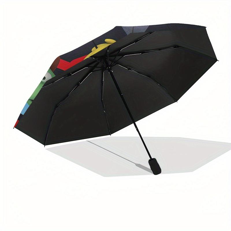 1pc Maya the Bee Umbrella with Plastic Handle,Suitable for All Seasons Home Travel Outdoor UmbrellaM1143
