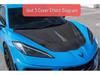 Передний капот Chevrolet Corvette C8 ST Style из углеродного волокна, комплект кузова