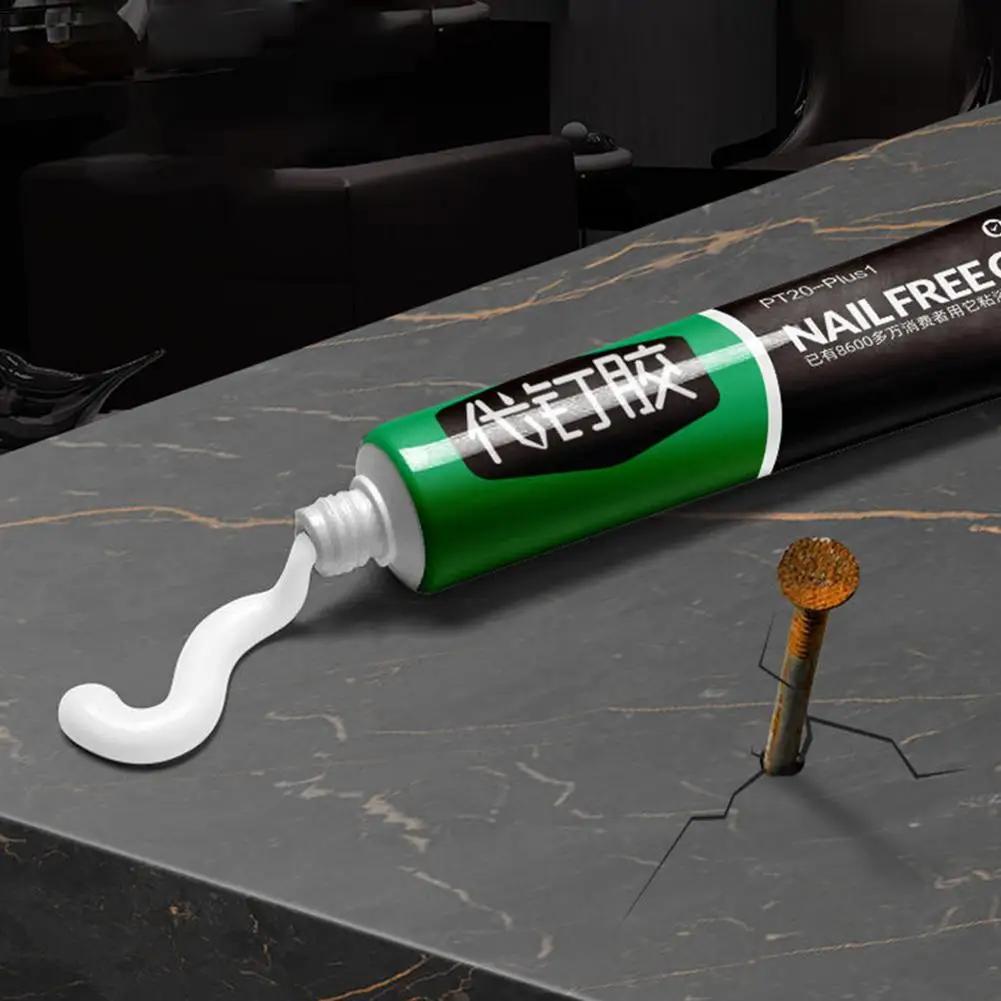 60G универсальный клей быстросохнущий клей сильный клей герметик фиксирующий клей без гвоздей клей для канцелярских принадлежностей стекло металл керамика