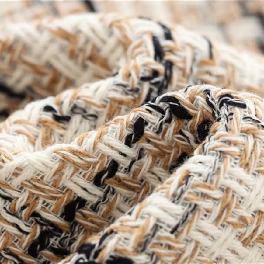 Fashion Plaid Jacket Women Autumn Winter Long Sleeve Coats Turn-Down Collar Single Breasted Jackets Lady Casual Outwear