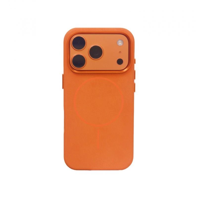 Магнитный кожаный чехол для телефона IPhone 18 Pro Max 17 16 15 14 13 Ударопрочный с защитой линз