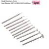 Dressing T Head Grinding Bit Diamond Shank Engraving Tools