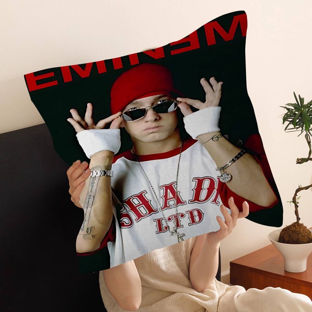 Рэпер Певец E-Eminem Подушка Чехол для Подушки Наволочка Гостиная Диван Домашний Декор Индивидуальный