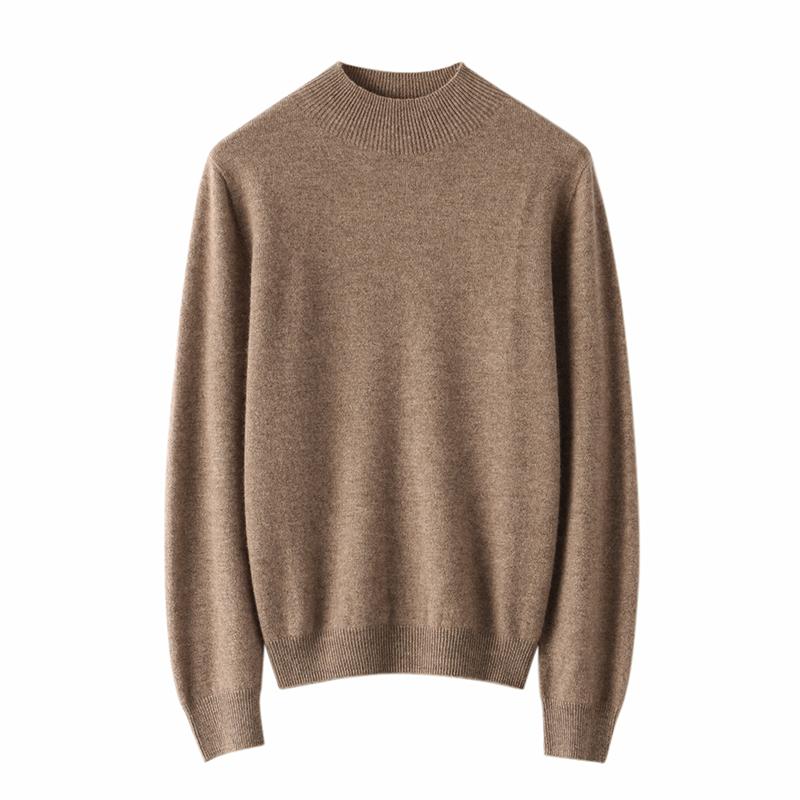 Women's Cashmere Sweater Qinghe Cashmere 100% Cashmere Women's Autumn and Winter Cashmere Sweater Soft and Warm