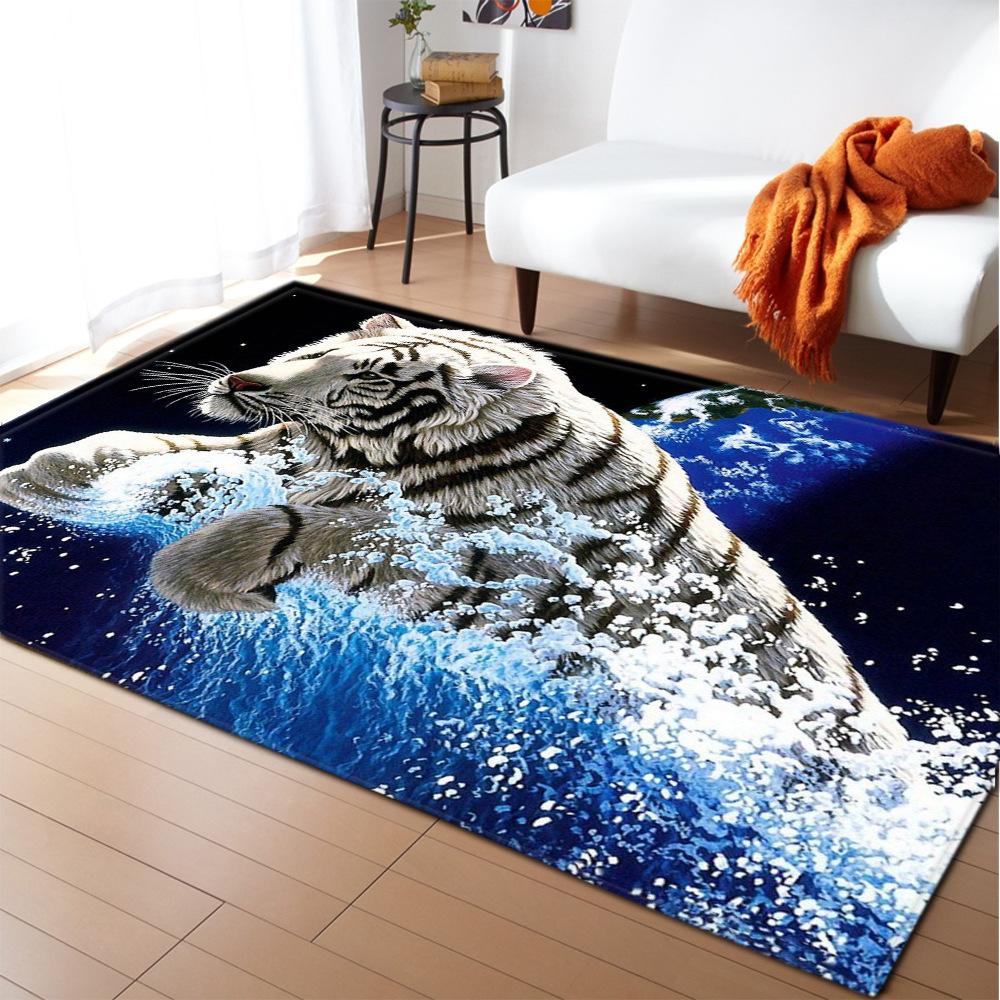 Animal Large Carpet Feather Wind Bedroom Floor Mat