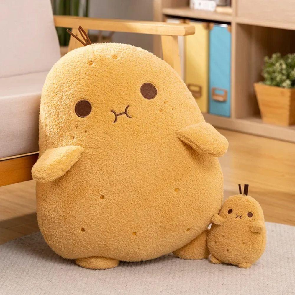 Fluffy Small Potato Plush Doll Plush Stuffed Plant Spud Throw Pillow Kids Birthday Gifts
