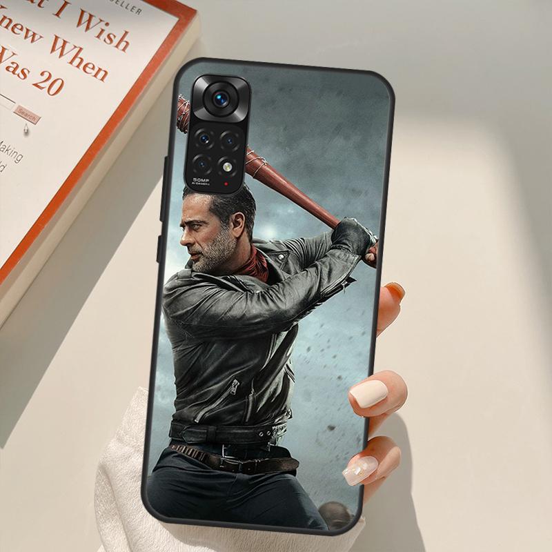 Negan Walking Dead Case For Xiaomi Redmi Note 11 10 Pro 8 9 9S 10S 11S 9A 9C 10A 10C K40 K50 Gaming Cover