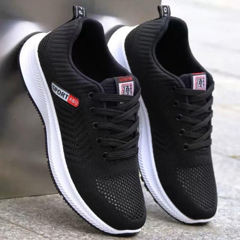 Мужские кроссовки Flyknit, Новинка 2026, Осенние, Удобные, Дышащие, Спортивные, Модные, Износостойкие, Для бега, Повседневные, Для мужчин