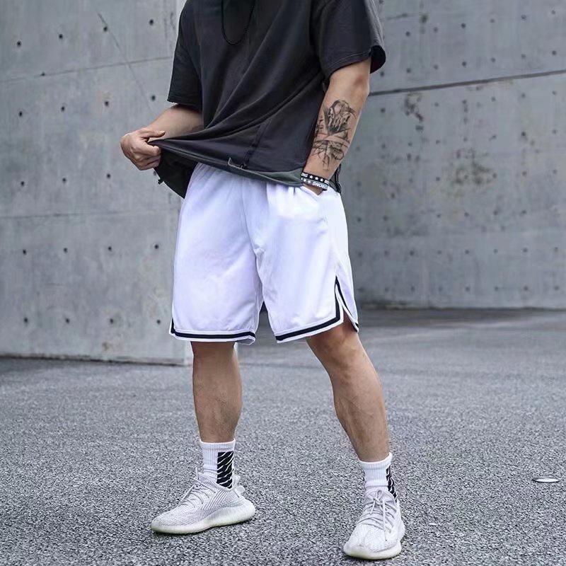 Breathable Basketball Pants Men's Summer Loose Quick-drying Sports Shorts Knee-length Large Pants Five-point Pants