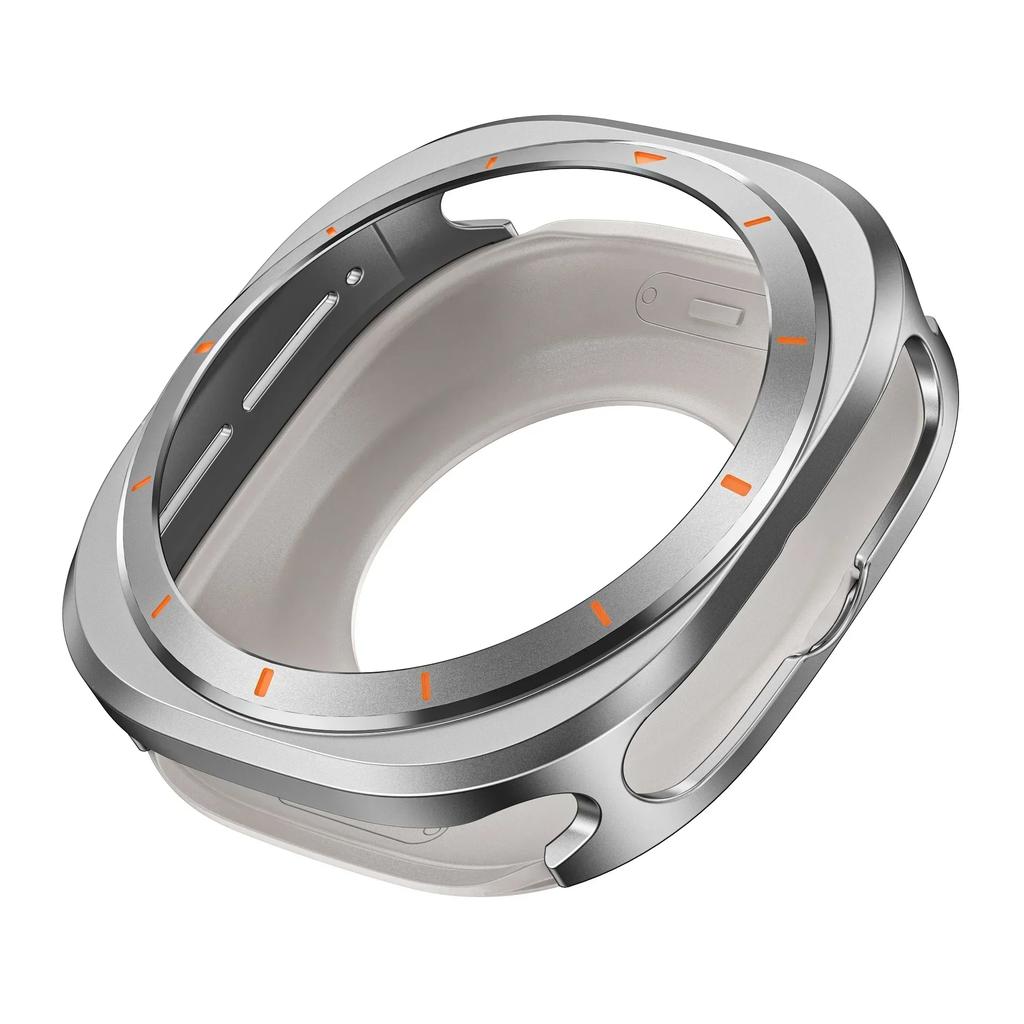 Роскошный алюминиевый чехол для Samsung Galaxy Watch Ultra 47 мм Металлическая крышка Защитная пленка для экрана для samsung galaxy 7 ultra 47 Аксессуары