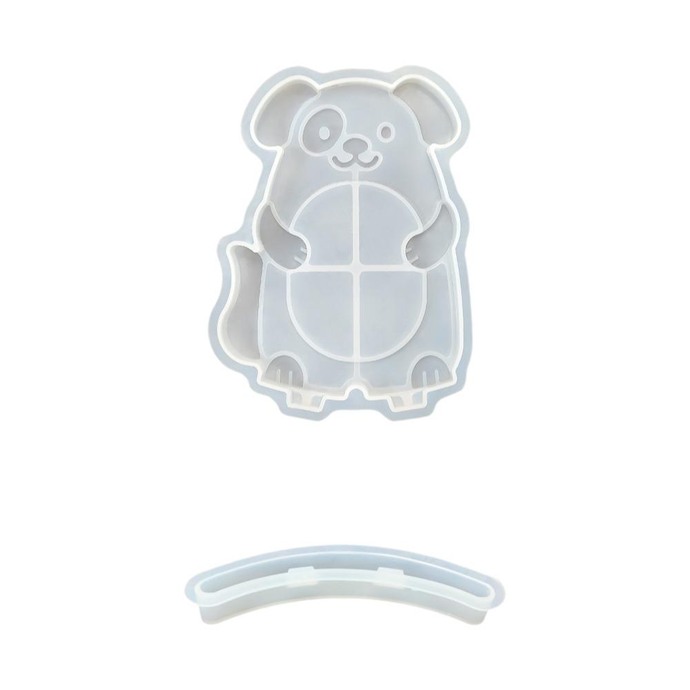 Animal Theme Seesaw Animal Photo Frame Mold Dog Cat Shape Silicone Mold Epoxy Mold Home Decoration