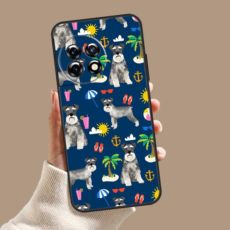 Чехол со шнауцерами для OnePlus Nord 5 CE 3 4 Lite N20 N30 OnePlus 15 13 12 11 8 9 10 Pro 10T 13T 13R