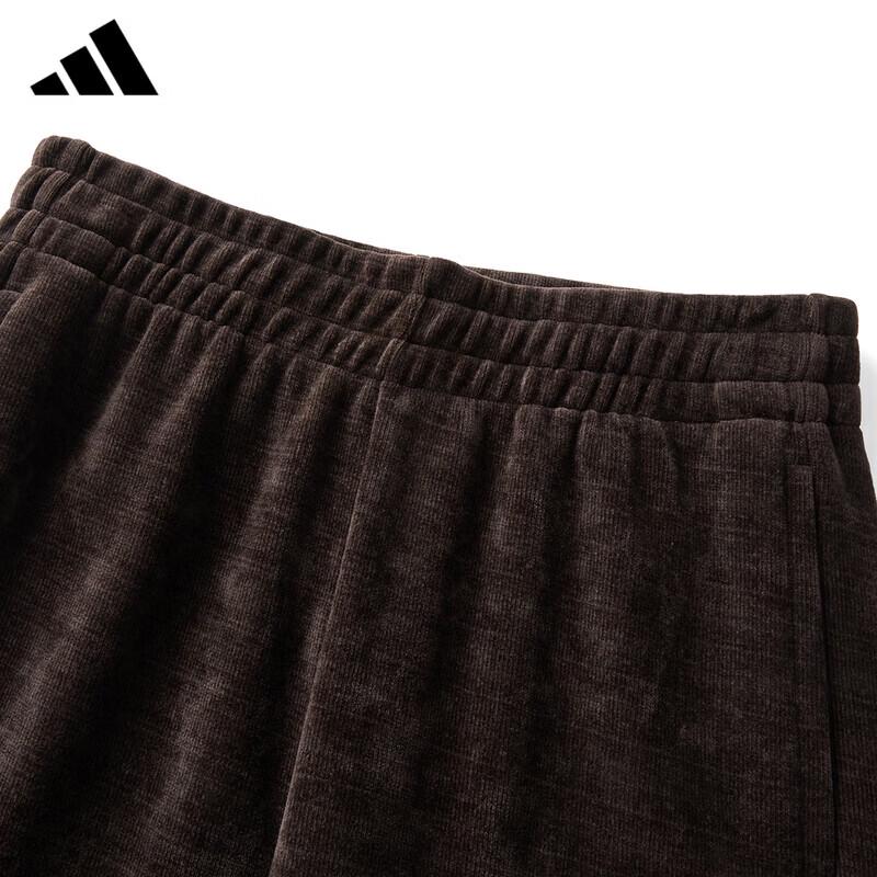 adidas Женские вельветовые прямые повседневные брюки свободного кроя