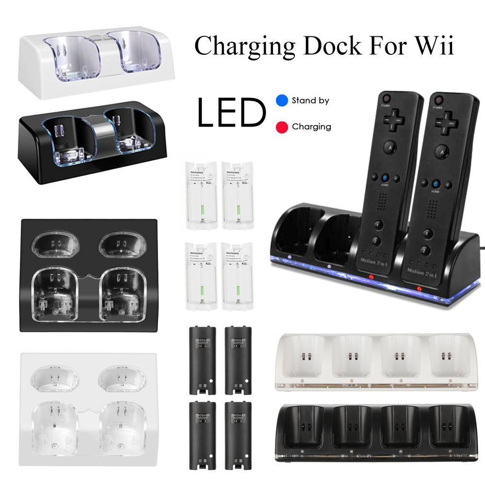 Game Accessories Portable USB Cable Cradle With Rechargeable Battery Charger Dock Charging Station