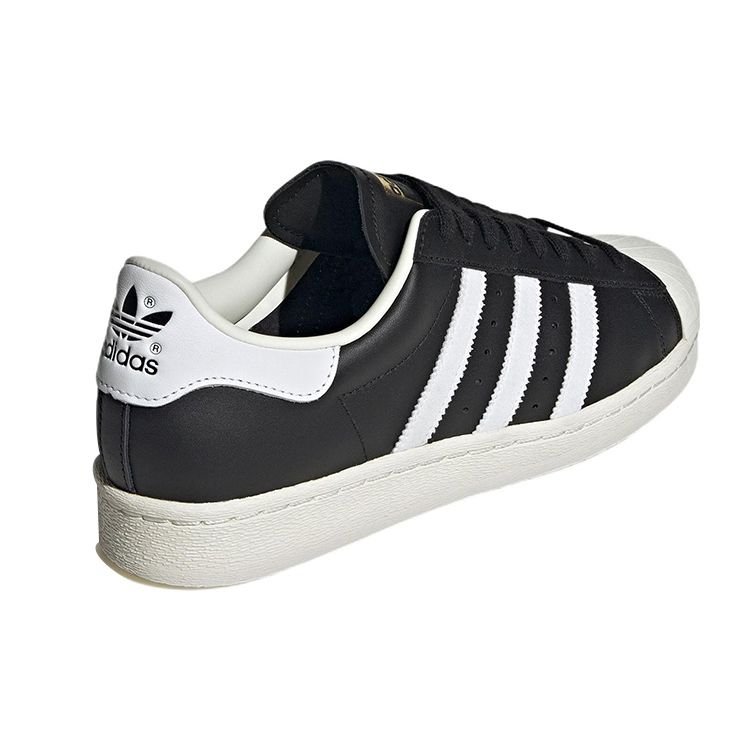 Adidas Superstar 82 Black Off White Unisex Sneakers Core-Black Footwear-White IE4195