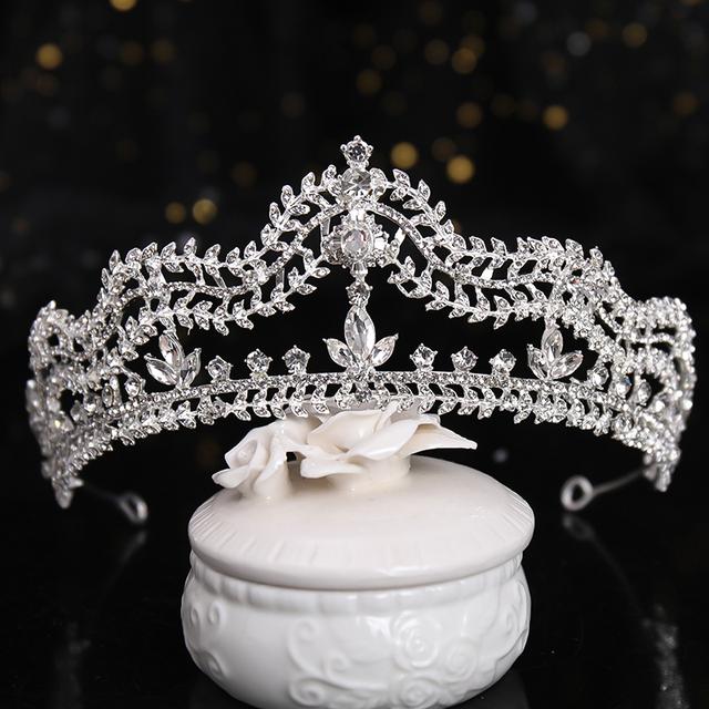 Новые хрустальные короны со стразами и украшениями, а также короны, женские аксессуары для волос, свадебные украшения для волос невесты, головной убор для вечеринки по случаю дня рождения