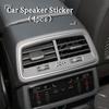 2/4 шт. 3D Алюминиевая Наклейка-Значок для Украшения Динамика Автомобильной Аудиосистемы для Jeep JK JL TJ Renegade Patriot Wrangler Cherokee Patriot Trail Liberty
