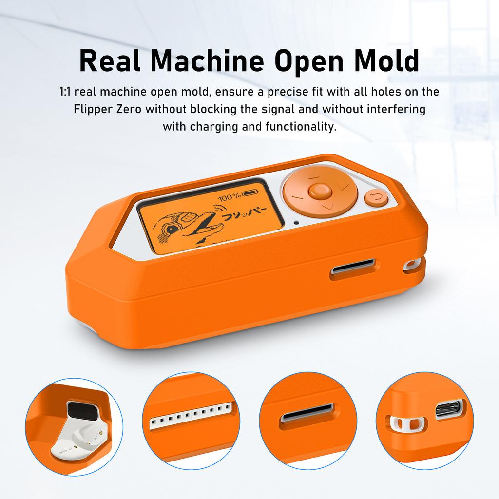 2024 Новый защитный чехол Flipper Zero для электронных питомцев Dolphin, силиконовый защитный чехол для всех предметов