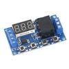 Модуль реле-таймера с триггерным циклом DC 6-30V, переключатель, включение/выключение, со светодиодным дисплеем, функция автоматической задержки, автоматизация