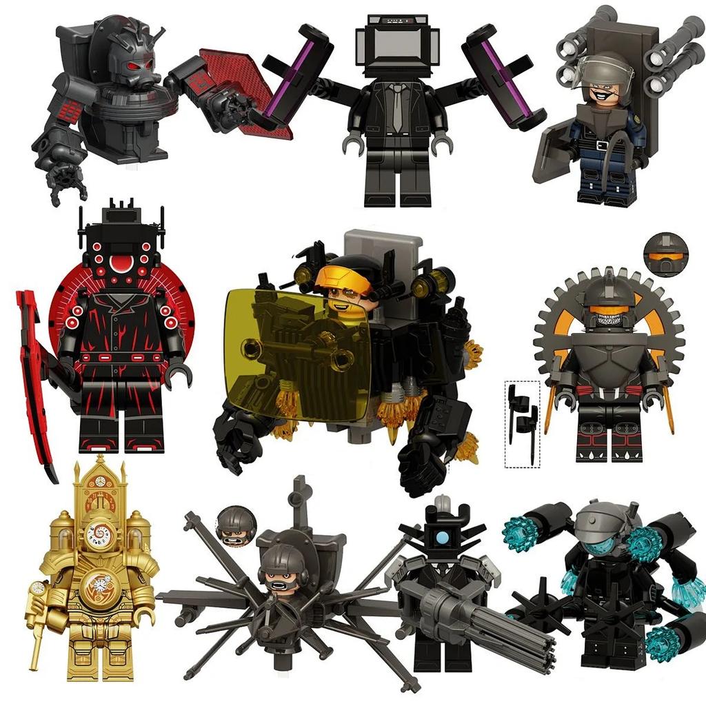 Игрушка конструктор Человек-туалет подарок