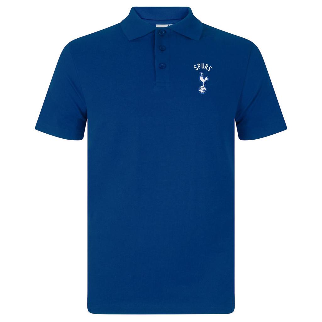 Tottenham Hotspur FC Mens Crest Polo Shirt