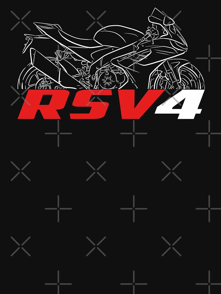 Aprilia Motorcycle RSV4 2021-2024, biker Classic Unisex T-Shirt