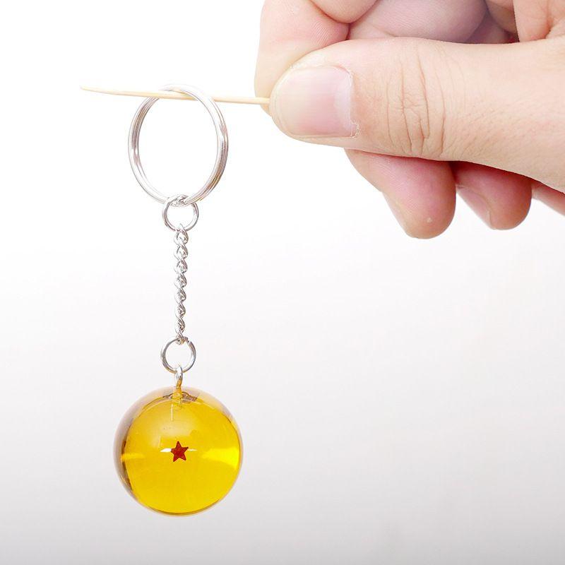 Аниме Премиум Качества DBZ Dragon Ball Z Косплей Кристальный Шар Звезды Брелок