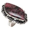 Rhodonite Gemstone Handmade Silver Jewelry  "9"
