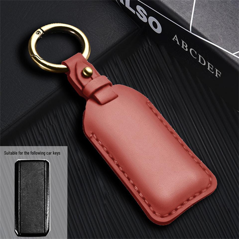 Кожаный чехол для маленького ключа Volvo XC60 S90 XC90 S60.
