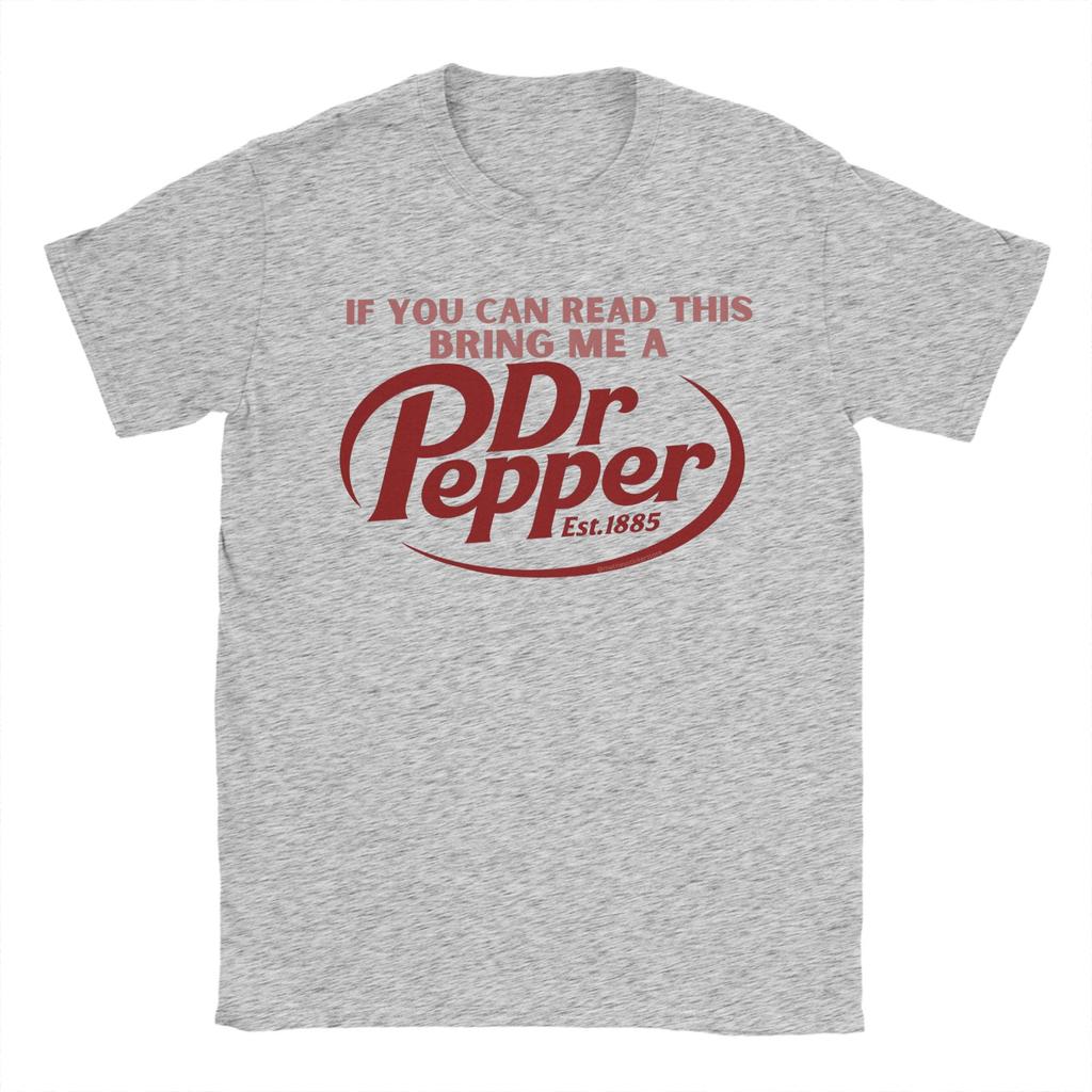 Винтажная футболка Dr Pepper Буква Основана в 1885 Хлопковые футболки Новая футболка для мужчин Летние Y2K Повседневные топы с коротким рукавом