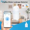 EWelink Zigbee Датчик протечки воды Удаленный мониторинг Датчик затопления Tuya Водонепроницаемый Детектор утечки воды Оповещение о переливе Умный дом