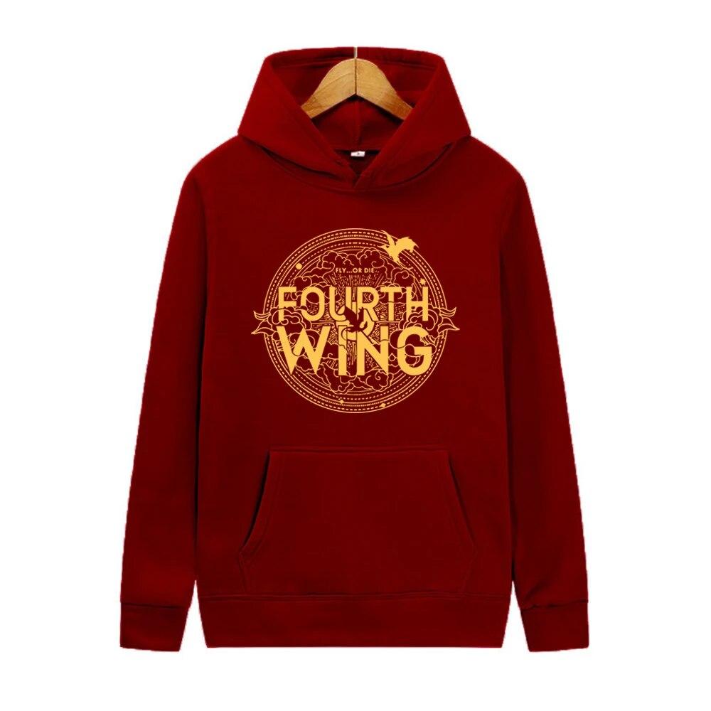 Толстовка с капюшоном для военного колледжа Basgiath, рубашка с четвертым крылом, Dragon Rider, фиолетовая толстовка с капюшоном Sorrengail, толстовки с капюшоном для книголюбов, подарок для фанатов, толстовка унисекс