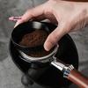 1 шт. Серебристое/Черное Магнитное Кольцо для Дозирования Эспрессо 51мм-58мм Умная Воронка для Портафильтра Бариста Кофейные Инструменты