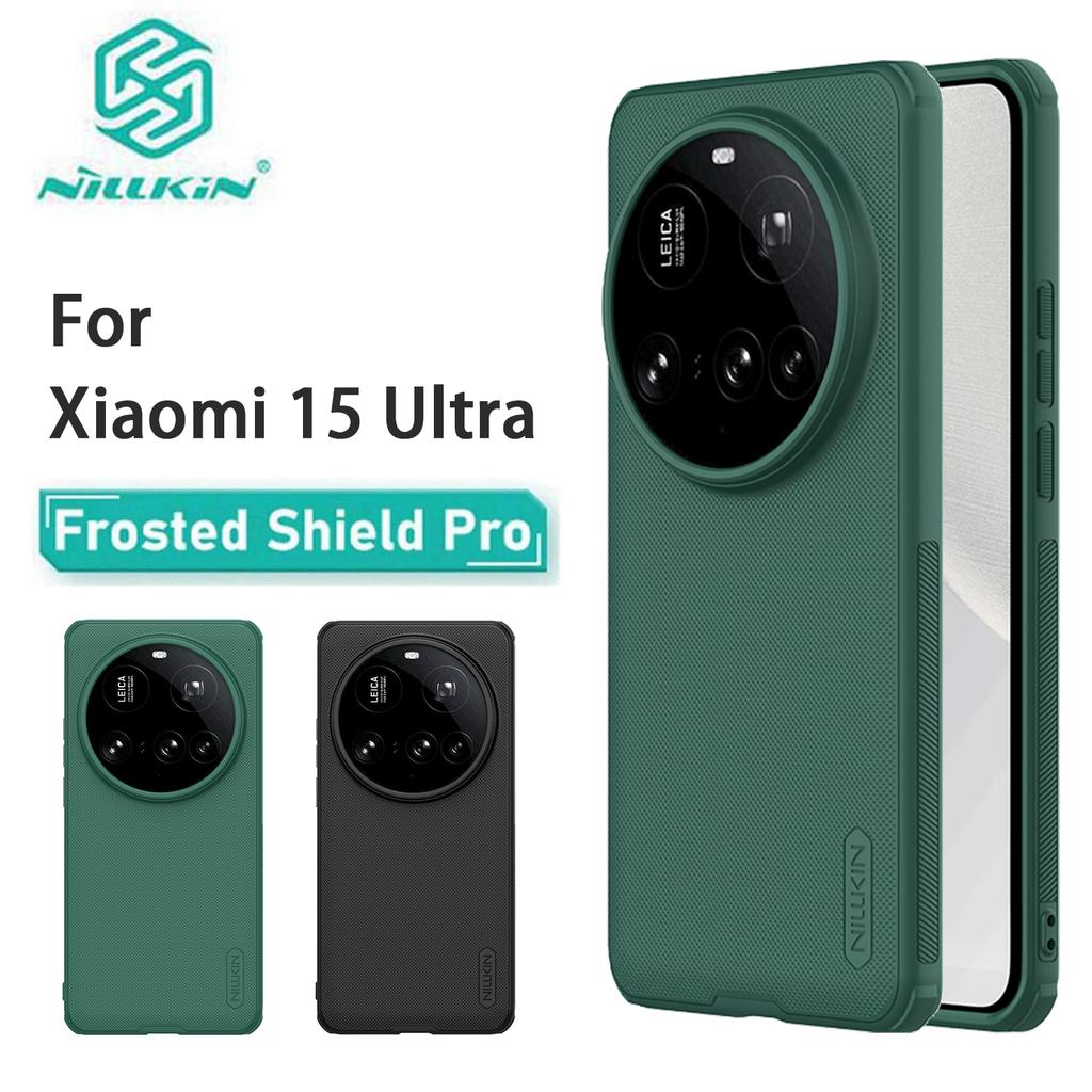 Для Xiaomi MI 15 Ultra чехол для телефона Nillkin Super Frosted Shield Pro Hard PC+TPU Shell противоударный чехол-накладка