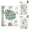 Блокнот для садоводства - GRAINE CREATIVE - A5 - 80 страниц - 94 наклейки - Разноцветный