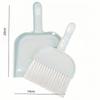 Set of 2 Mini Brooms and Dustpans - Stylish Desk Brooms and Dustpans for Cleaning Your Desk and Keyboard. Compact and Easy To Store.