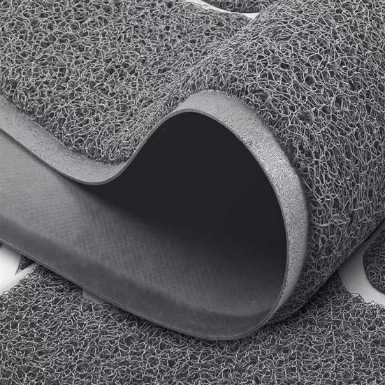 Entrance Floor Mat Hello Print Non-Slip Rug Washable Mud Scrubber Doormat for Home Front Door Entryway Laundry Bedroom