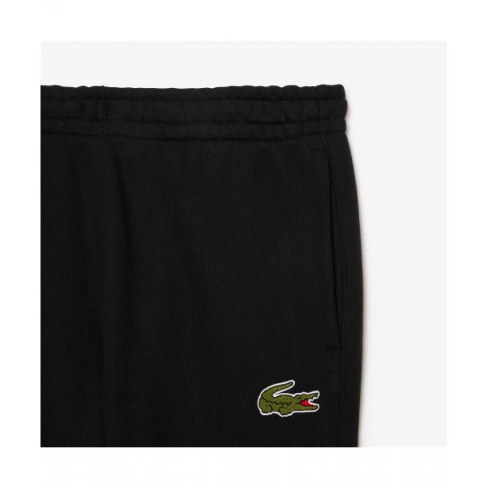 Lacoste Men S SweatpantS [black] Big Croc Relaxed Fit